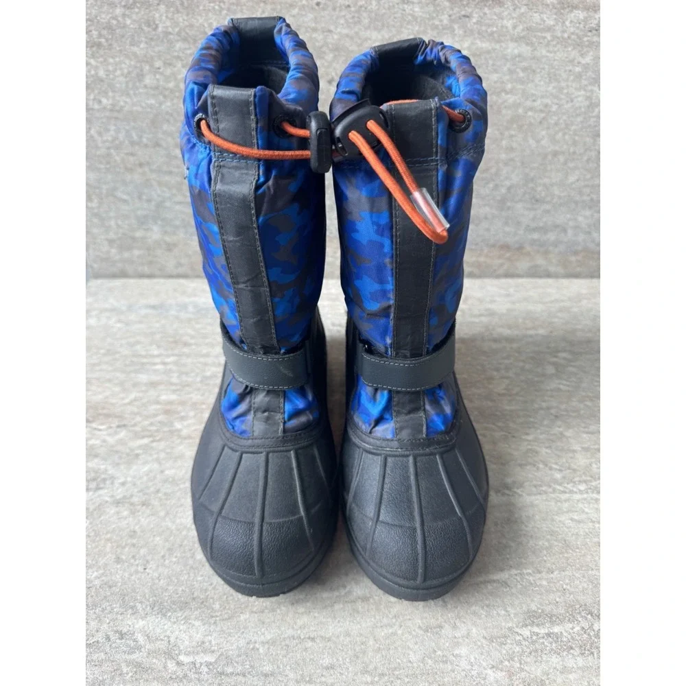 Columbia Youth Blue Rain/Snow Boots Blue Size 4 (UK Sz‎ 3)